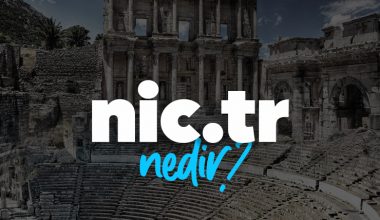 Nic.TR NEDİR?