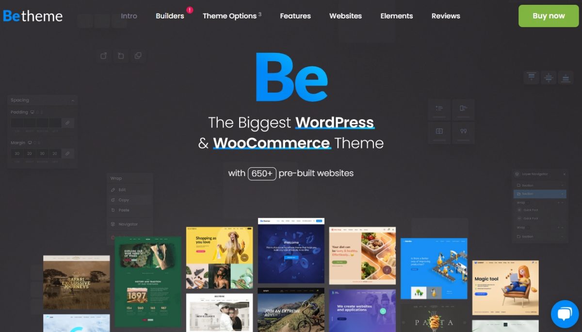 Çok Amaçlı WordPress Teması, be, betheme