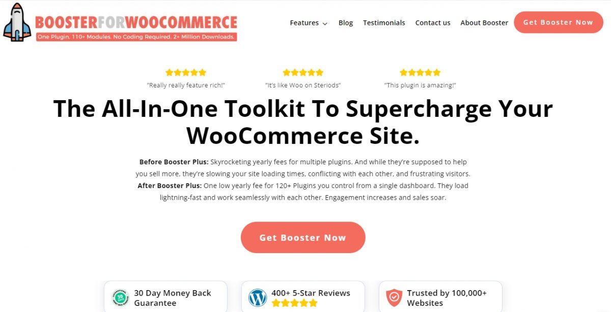 Booster for WooCommerce, E-ticaret eklentisi