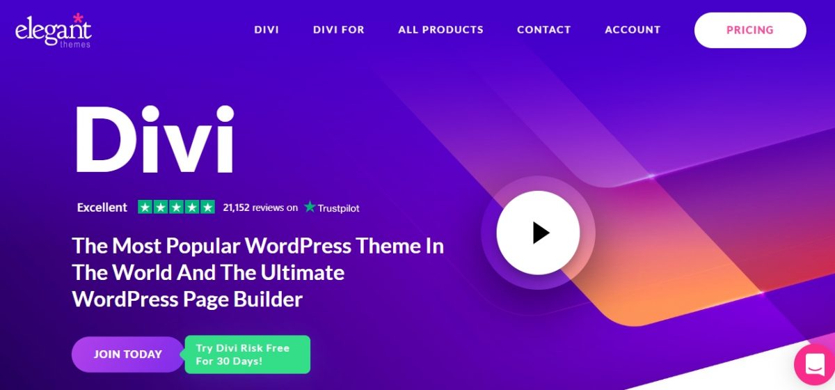 divi, seo dostu wordpress teması
