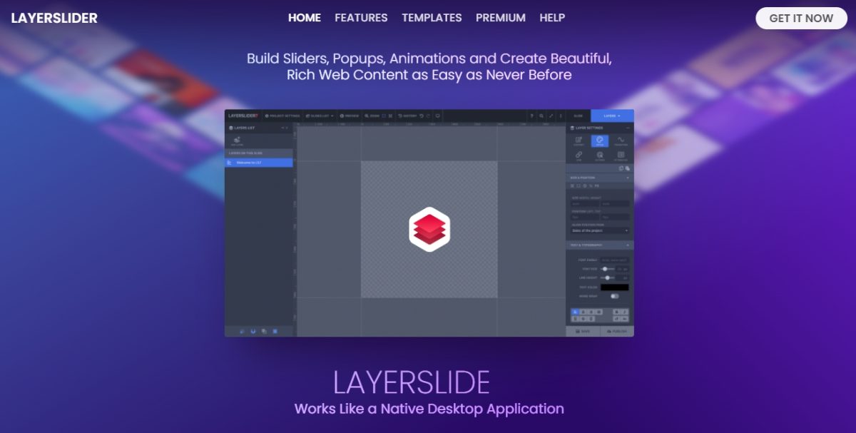 Layer Slider, en iyi slider plugin