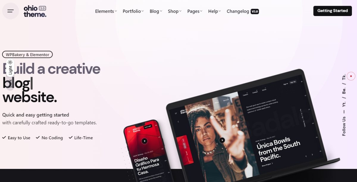 OHIO - WordPress Teması