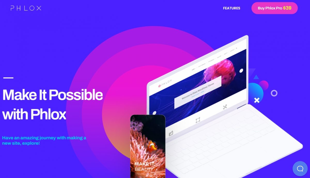 PHLOX PRO, WordPress Teması