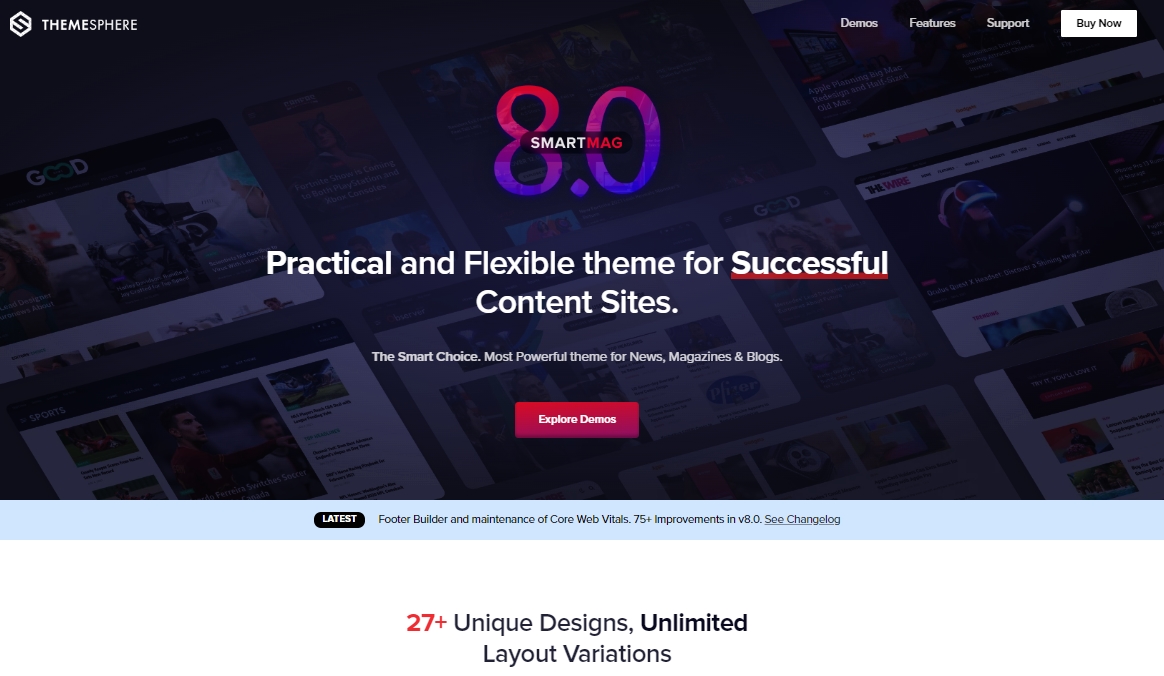 dergi siteleri için wordpress teması