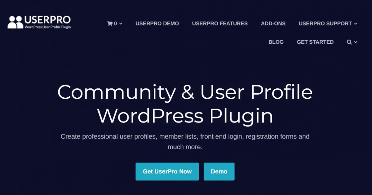 UserPro, WordPress Üyelik Eklentisi