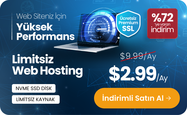 Sınırsız Web Sitesi Barındırın!
