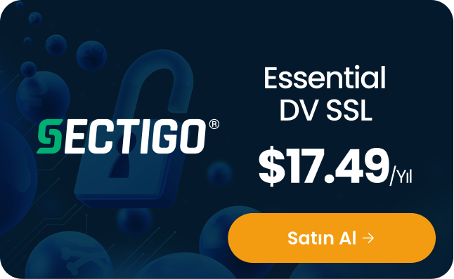 Sectigo SSL ile sitenizi güven altına alın!
