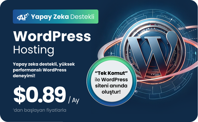 Yeni | Gelişmiş, Güvenli ve Güçlü WordPress Hosting